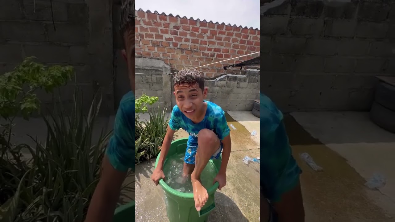 Increíble la temperatura en la costa😰😂