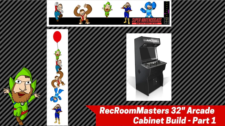 RecRoomMasters 32" Arcade Cabinet Build -  Part 01