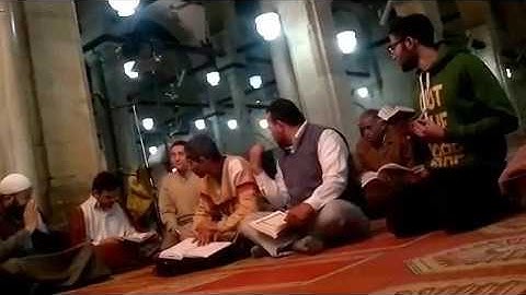 الشيخ عبدالحكيم عبداللطيف وتلاوة الشيخ أكرم من غافر 10-12 من الجامع الأزهر  2014-03-09