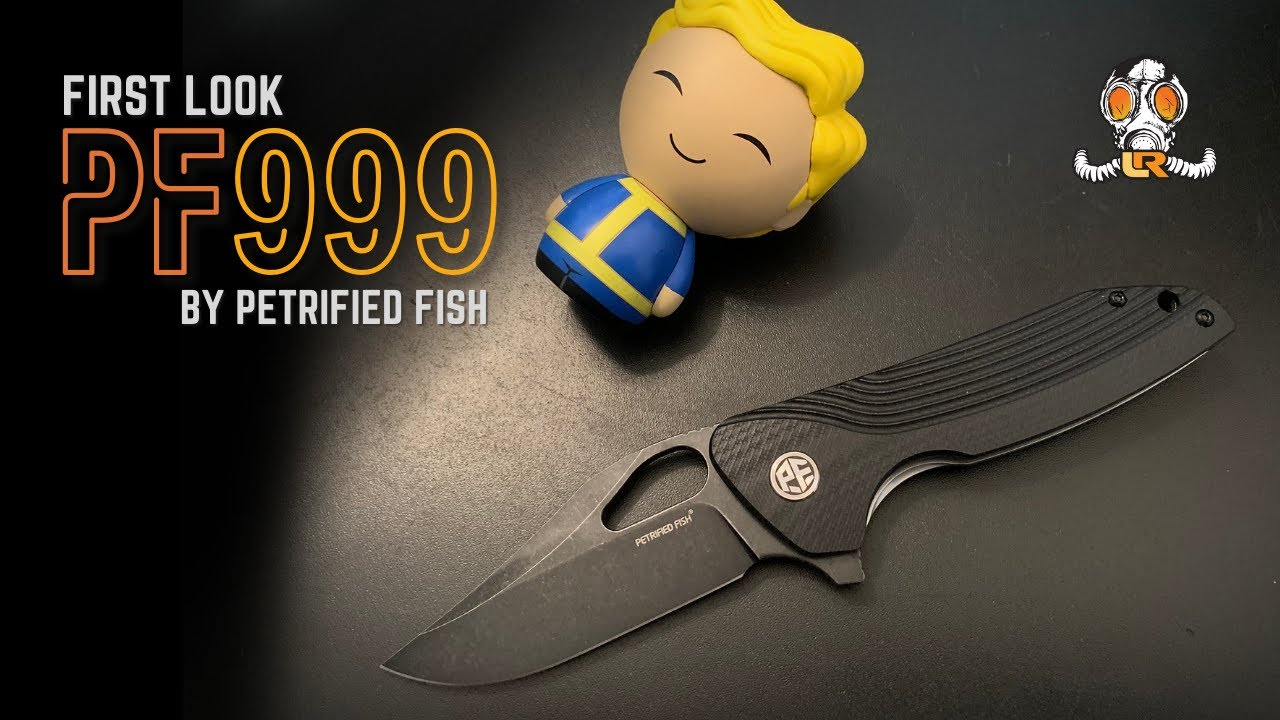 First Look at the PF999D - Petrified Fish Knives