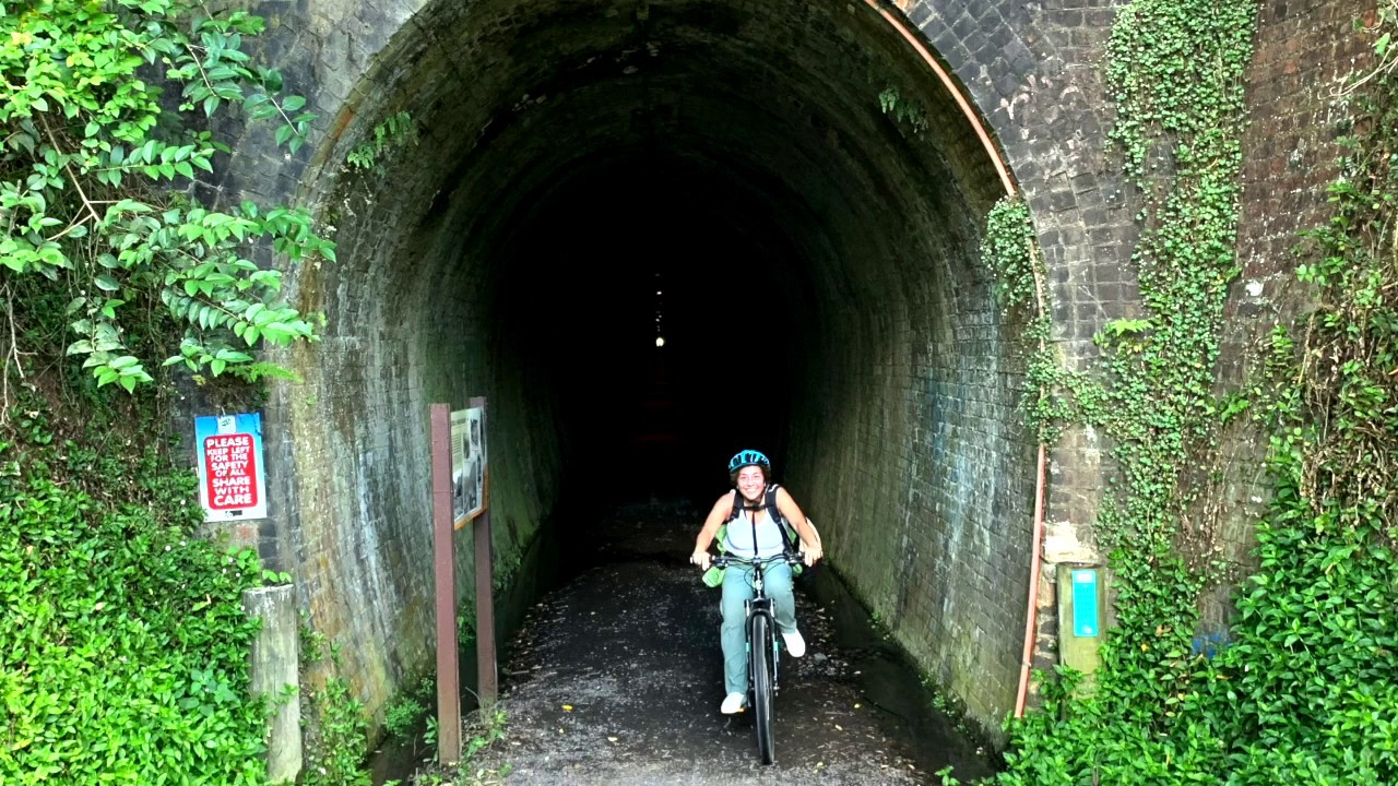 Bike Tunnel/Hauraki Rail Trail YouTube