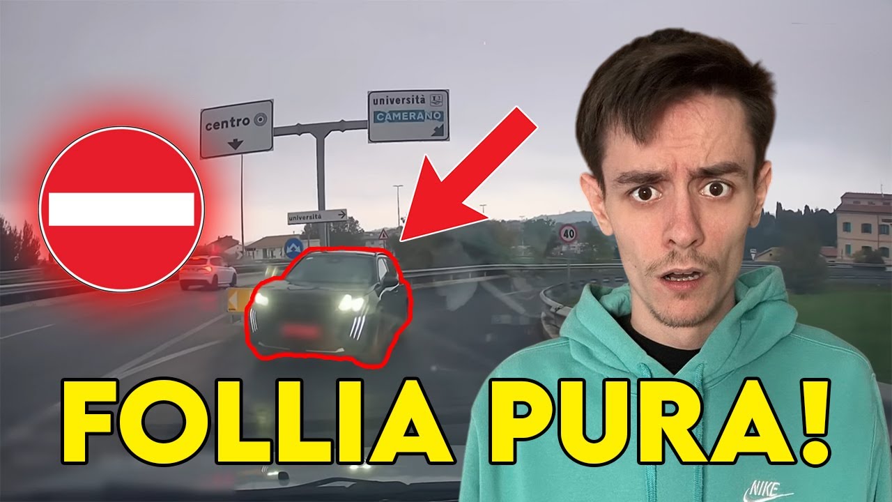 Sempre peggio! | Reaction Bad Driver of Italy