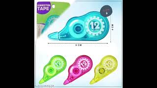 Prisha Correction Tape Pack of 3 ✍️ | Smooth Error Correction for School & Office #Shorts