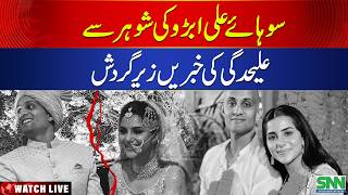 News of Sohay Ali Abro's separation from her husband are circulating
