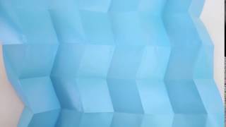 Miura Ori Easy Miura Ori Map Fold Tutorial