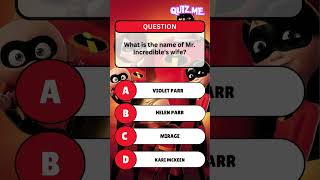 The Incredibles Quiz  10 Questions In 1 Minute shorts viral short