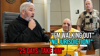 Sovereign Citizen Walks Out of Trial — Judge Hits Him With 25 Days in Jail