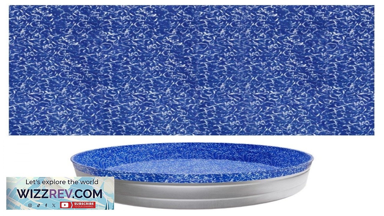 VEVOR 8ft Pool Liner Round Overlap Swimming Pool Liner for 27.5 in