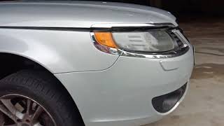 Saab 9-5: Performing an Oil Change on an 09 Saab 95 with 2.3t.