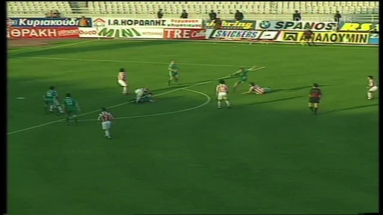 Παναθηναϊκός - Ολυμπιακός (0-2), 04/04/1998