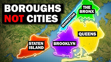 Why New York City is Split Into Boroughs