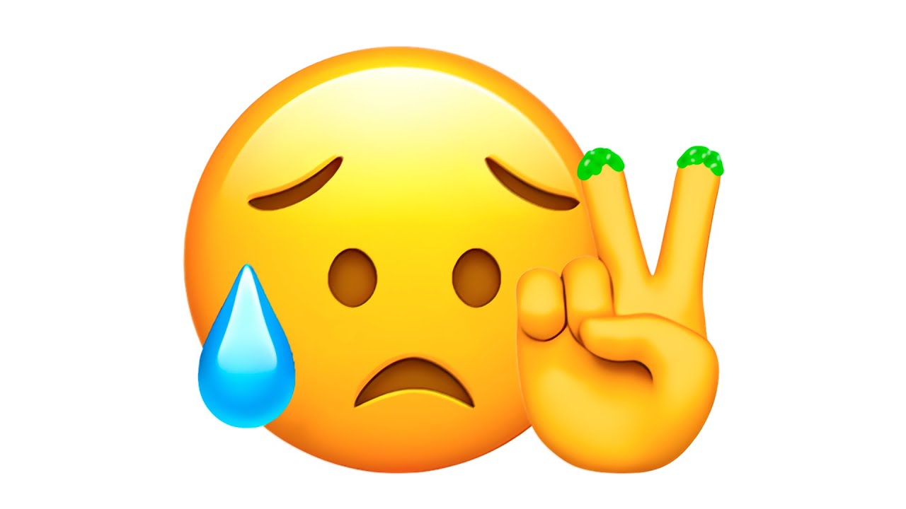 Cursed emoji baby crying meme