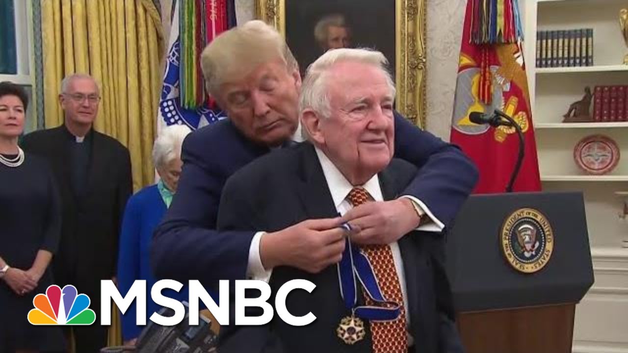 Ed Meese An Unlikely Recipient Of Honor ...Except By Trump | Rachel ...