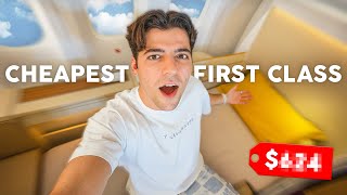 I Flew the World&#39;s Cheapest First Class Flight &amp; it Cost ...?