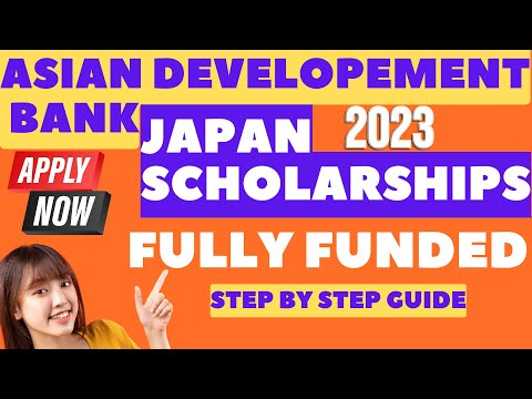 Fully Funded Asian Development Bank Scholarship| ADB-JSP Japan Scholarship 2023-2024| Apply for Free