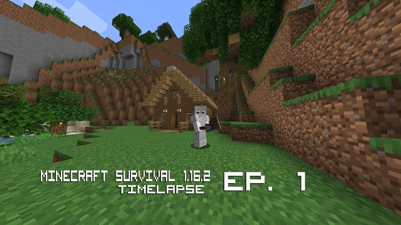 Minecraft Timelapse | Survival 1.16.2 | The Base | Ep .1 - YouTube