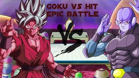 DBZ TTT Gemplay battles : Goku vs Hit epic