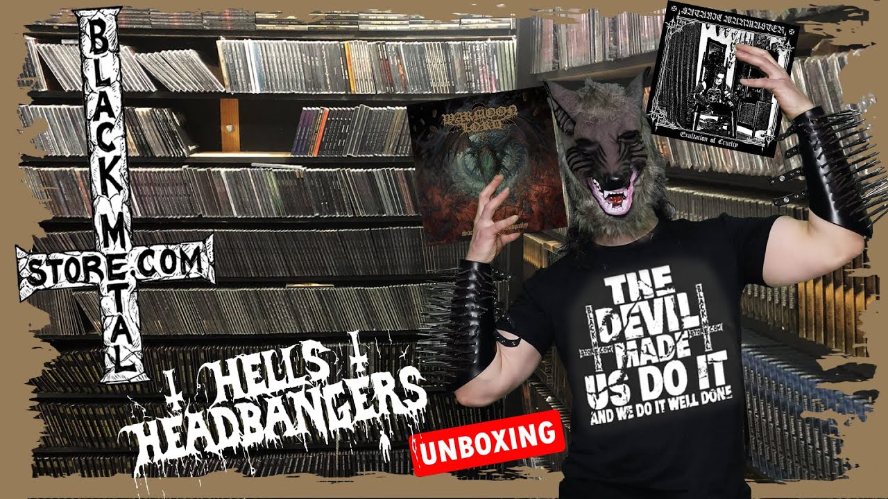 [UNBOXING] Importação da HELLSHEADBANGERS