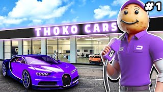 Building My Dream Car Empire! | Car Dealership Simulator Ep. 1