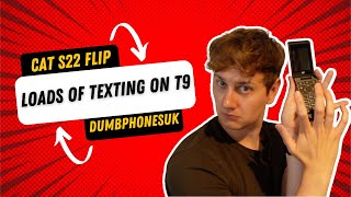 T9 Typing To Send You To Sleep! EXTENDED T9 Typing on CAT S22 Flip || CAT S22 Flip Dumbphone