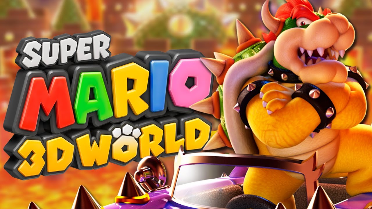 🔴 Super Mario 3D World - Gameplay 100% Walkthrough Part 7: World