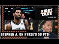 Stephen A.: Kyrie Irving’s 50-PT made MADE ME WANT TO THROW UP! | First Take