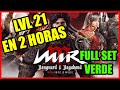 MIR M: NIVEL 21 EN 2 HORAS Y CON SET VERDE