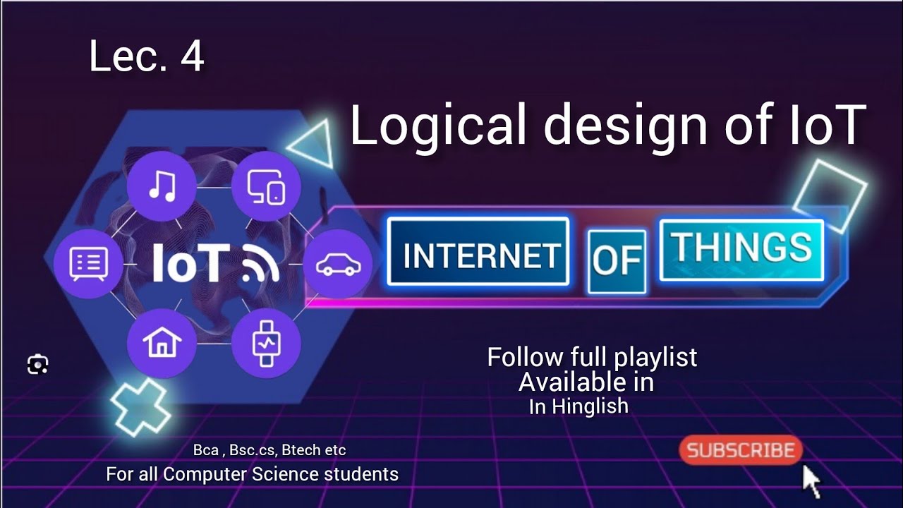 Logical Design of IoT | IoT Functional Blocks Explained with Examples ...