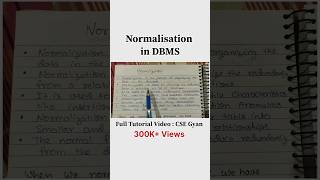 Learn Normalization in DBMS in a simple and easy way 🚀