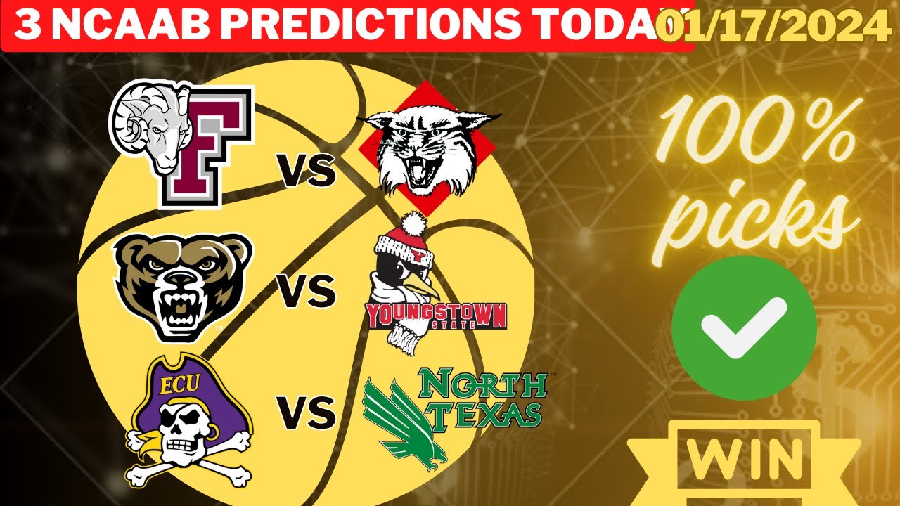 3 College Basketball Picks Today 1/17/24 CBB Picks NCAAB Betting Picks