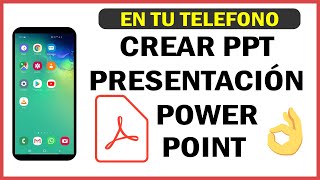 Como Crear Presentacion PowerPoint desde el Telefono | 2024 | Movil | Celular | PPT | Tutorial