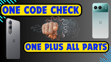 OnePlus Touch Screen Test Code |