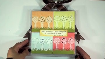 Part 2: Emboss Resist On Canvas Featuring Unity Stamps