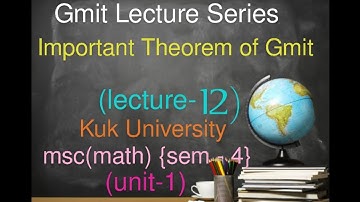 Important questions of Gmit kuk University msc(math) sem-4 (unit-1)