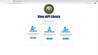 ADL iFest 2021 Presentation - Implementing xAPI in the Navy