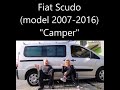 Fiat Scudo (2007-2016) Camper