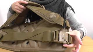 Hazard4 ハザード4：Frontline MOLLE Chest Rig, Coyote CHE-FTLN-CYT