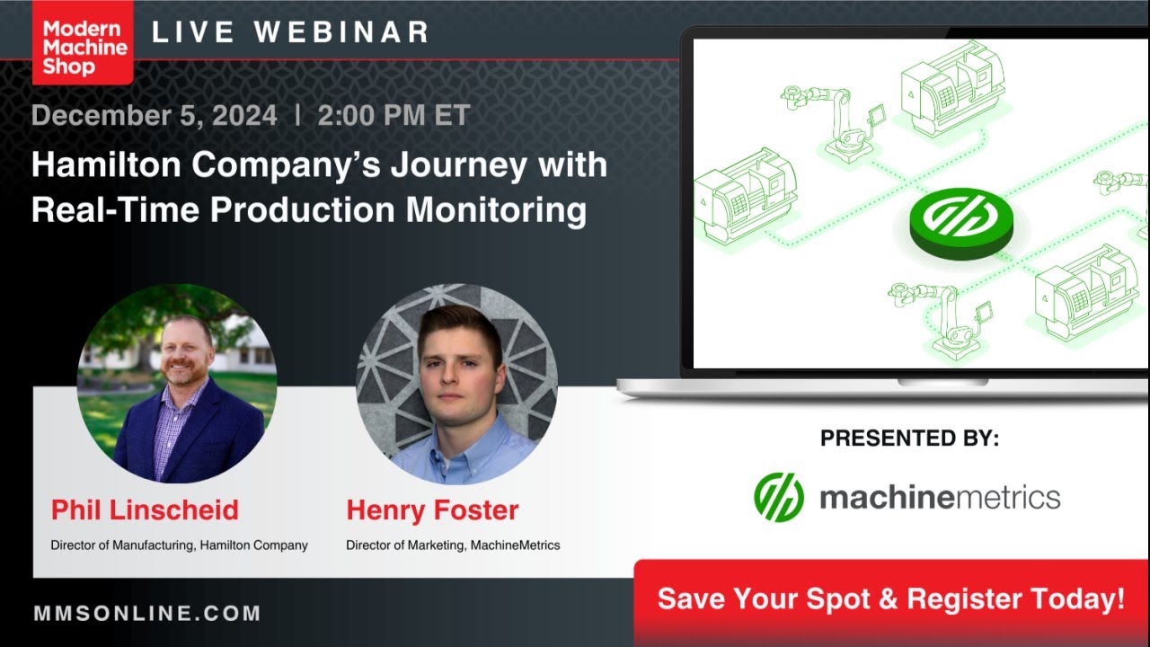 Hamilton Company's Journey with Real Time Production Monitoring