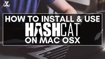 How To Install & Use Hashcat On Mac OSX