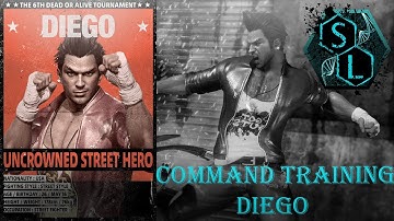 Dead or Alive 6 - Diego Command Training