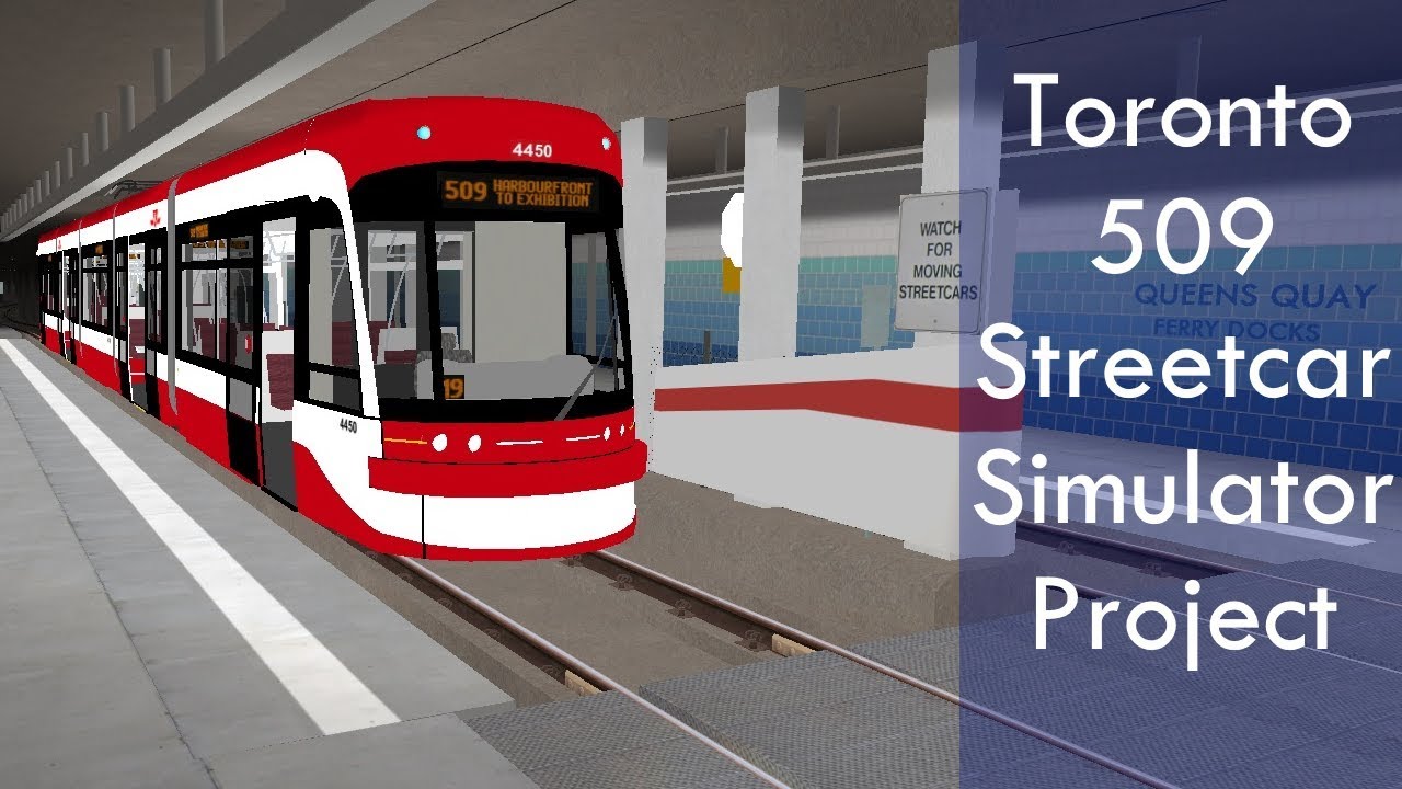 Toronto TTC 509 Harbourfront Streetcar For Metro Simulator Project Toronto TTC 509 Harbourfront Streetcar For Metro Simulator Project