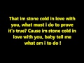Fiji  stone cold in love lyrics
