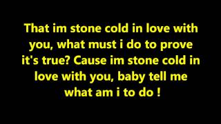 Video thumbnail of "Fiji - Stone cold in love (Lyrics)"