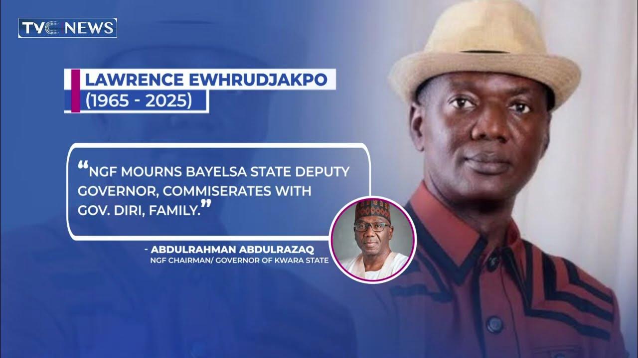 NGF Mourns Bayelsa Deputy Governor, Commiserates With Gov Diri, Family NGF Mourns Bayelsa Deputy Governor, Commiserates With Gov Diri, Family