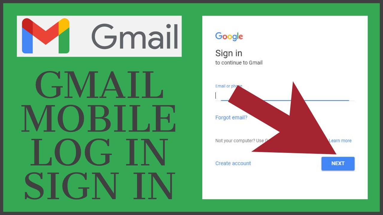 How To Login Gmail On Mobile Gmail Login Gmail Mobile Login Gmail Login YouTube