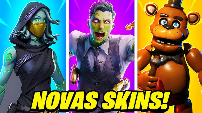 TODAS AS NOVAS SKINS DO HALLOWEEN DO FORTNITE! NOVO CLUBE