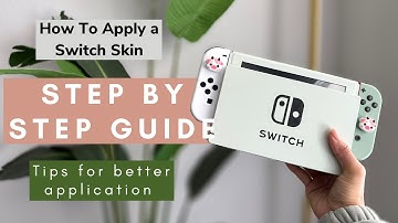 How To Apply a Nintendo Switch Skin (Step by Step Guide) - Updated 2023