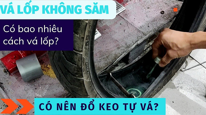 Vá săm xe máy bao nhiêu tiền