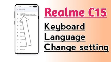 Realme C15 Keyboard Language Change setting