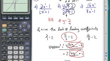 MHF4U Unit 3 Day 3c Horiztontal Asymptotes Part 2 Video Lesson